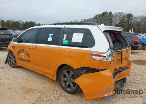 2020 Toyota Sienna Se Premium from USA, damaged, VIN 5TDXZ3DC2LS026210